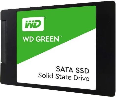 Твердотельный накопитель  480GB SSD WD Серия GREEN 2,5” SATA3 R545Mb/s 7mm WDS480G2G0A
