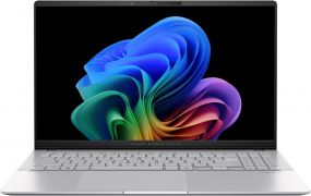 Ноутбук Asus Vivobook S 15 S5507QA-MA046W 15.6″ 3K OLED / Snapdragon® X Plus X1P-42-100 / 16GB / 512GB SSD / Qualcomm® Adreno™ / Silver / Windows 11 (90NB14Q2-M00AT0)