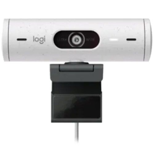 LOGITECH BRIO 500 Full HD Webcam - OFF-WHITE - USB-C