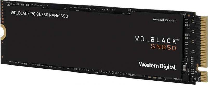 Твердотельный накопитель 2000GB SSD WD BLACK SN850 PCIe M.2 (2280) R7000Mb/s W5100MB/s WDS200T1X0E