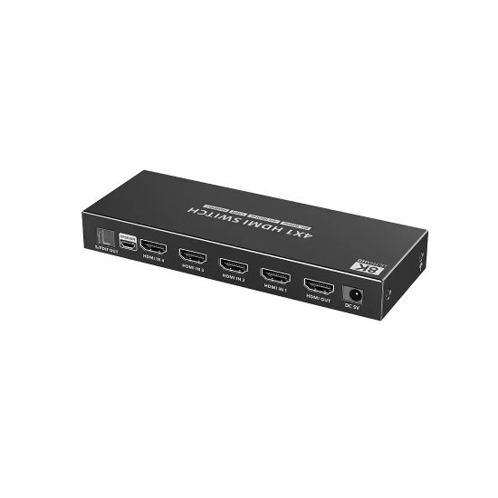 Переключатель HDMI Lenkeng LKV841 (8K@60Hz, 4x1) Переключатель HDMI Lenkeng LKV841 (8K@60Hz, 4x1)
