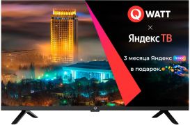 Телевизор Qwatt Q32YH-PB 81 см черный