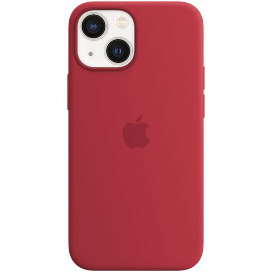 iPhone 13 mini Silicone Case with MagSafe – (PRODUCT)RED, Model A2705