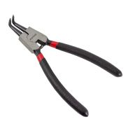 Съемник стопорных колец изогнутый на разжим (175мм) 1656        PA-68-175SB