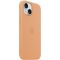 iPhone 15 Silicone Case with MagSafe - Orange Sorbet,Model A3123