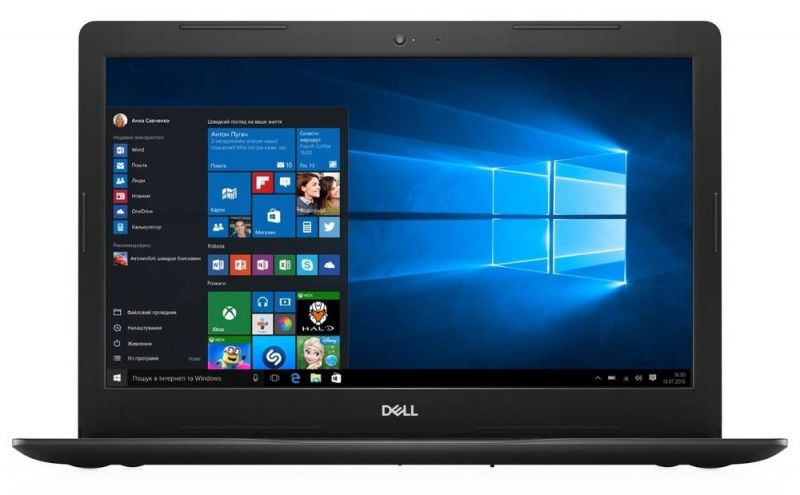 Ноутбук Dell 15,6 ''/Vostro 3590 /Intel  Core i3  10110U  2,1 GHz/8 Gb /256 Gb/DVD+/-RW /Graphics  UHD  256 Mb /Ubuntu