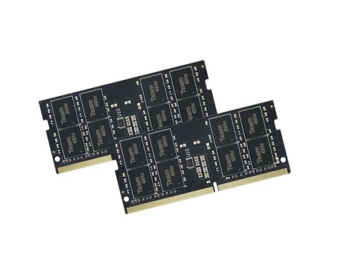Оперативная память для ноутбука 16GB Kit (2x8GB) DDR4 3200Mhz Team Group ELITE PC4-25600 CL22 SO-DIMM TED416G3200C22DC-S01