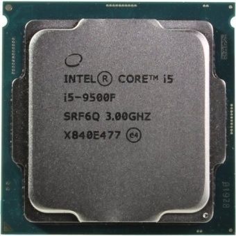 CPU Intel Core i5 9500F 3,0GHz (4,4GHz) 9Mb 6/6 Core Coffe Lake Tray 65W FCLGA1151