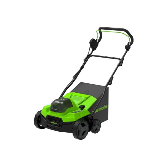 Аэратор-скарификатор аккумуляторный Greenworks 2517607UB 40V бесщеточный c 1хАКБ 4Ач и ЗУ Аэратор-скарификатор аккумуляторный Greenworks 2517607UB 40V бесщеточный c 1хАКБ 4Ач и ЗУ