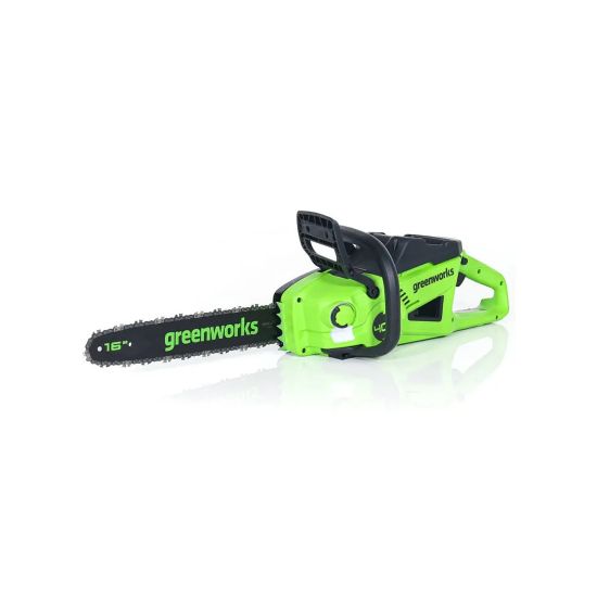Цепная пила аккумуляторная Greenworks 2008807UB 40V 40 см 2000 Вт бесщеточная c 1хАКБ 4 Ач И ЗУ Цепная пила аккумуляторная Greenworks 2008807UB 40V 40 см 2000 Вт бесщеточная c 1хАКБ 4 Ач И ЗУ