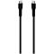 ttec USB-C - USB-C 60W PD/QC Fast Charging/Data Cable, 120cm, Black