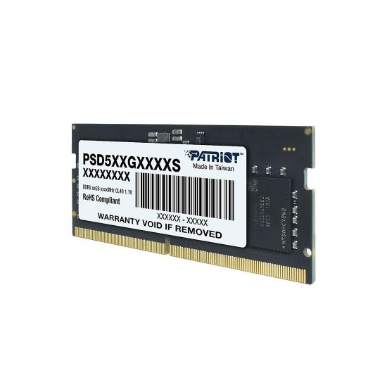 Модуль памяти Patriot SL, PSD58G480041S, DDR5, 8GB, SO-DIMM <4800MHz> CL40