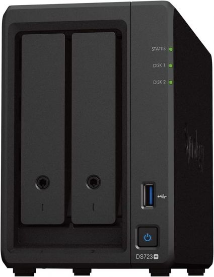 Synology DS723+ 2xHDD NAS-сервер «All-in-1» (до 7-и HDD модуль DX517)