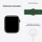 Apple Watch Series 7 GPS, 45mm Green Aluminium Case with Clover Sport Band - Regular, A2474
