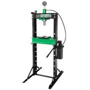 Пресс гидравлический с двухскоростной станцией и манометром напольный 20т, (рабочая высота: 0-1025м 15945 RF-20001 (дерев)