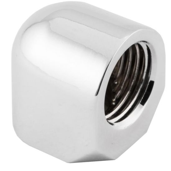 Фитинг угловой Bykski B-EW90 <90гр. внутренняя резьба G1/4, Silver>