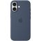 iPhone 16 Silicone Case with MagSafe - Denim,Model A3313