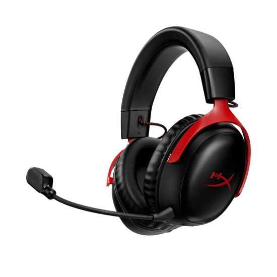 Гарнитура HyperX Cloud III Wireless - Gaming Headset (Red) 77Z46AA Гарнитура HyperX Cloud III Wireless - Gaming Headset (Red) 77Z46AA