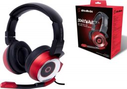Игровые наушники AverMedia SonicWave 7.1 GH337 Red