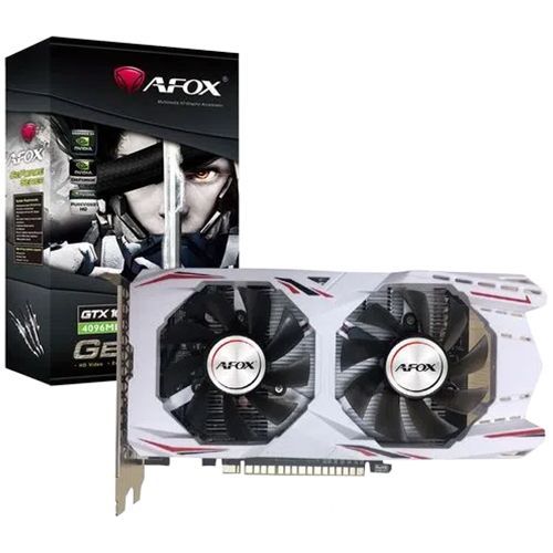 AFOX Nvidia GeForce GTX1050Ti 4GB GDDR5 128Bit DVI, HDMI, DP, Dual Fan