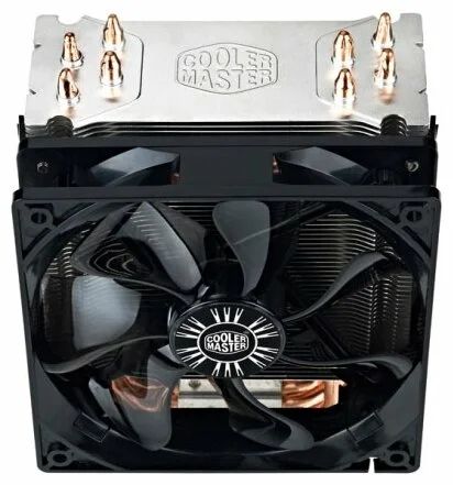 Вентилятор для CPU CoolerMaster Hyper 212 EVO Intel&AMD 4-pin(PWM) 600-1600RPM 31dBA(Max) LGA1151/1150/1155/2066/2011-v3/2011/AM3+/AM2+ RR-212E-16PK-R1