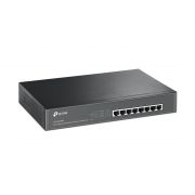 TP-Link TL-SG1008MP 8-портовый настольный/монтируемый в стойку гигабитный коммутатор с 8 портами PoE /