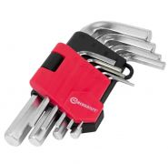 Ключи Г-образные 6-гранные, набор 10пр. (1.5-6, 8, 10мм) 61102 FK-5102