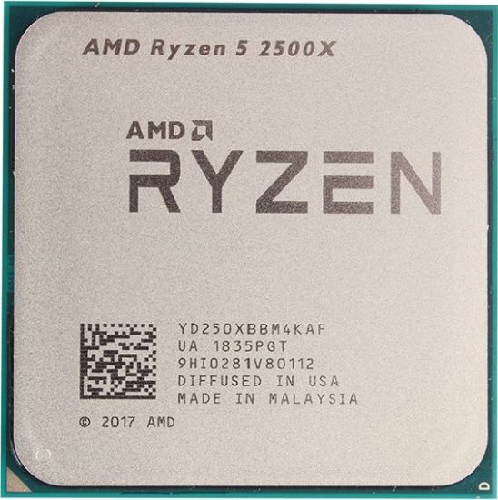 Процессор AMD Ryzen 5 2500X 3,6Гц (4,0 ГГц Turbo) Pinnacle Ridge 4-ядер 8 потоков, 2MB L2, 8MB L3, 65W, AM4,  with cooler Wraith Stealth, YD250XBBAFMPK