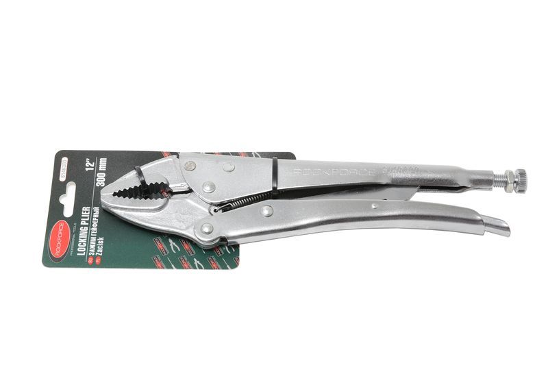 Зажим гейферный "прямой захват" 10"-250мм, на блистере ROCKFORCE RF-614R250 18640