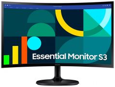 Mонитор 24" Samsung LS24D360GAIXCI Curved /1920x1080/ 100Hz /4ms/ 250кд/м²/ DP, HDMI
