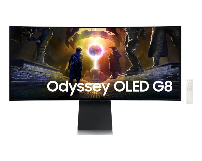 Монитор жидкокристаллический SAMSUNG LS34DG852SIXCI 34'' 21:9 3440x1440(UWQHD) OLED, Curved, nonGLARE, nonTOUCH, 175 Hz, 200 cd/m2, H178°/V178°, 2xHDMI, DP, Speakers, Silver