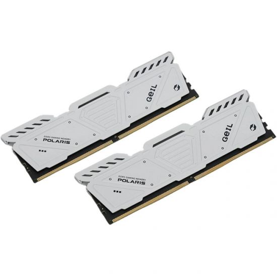 Оперативная память 32GB Kit (2x16GB) GEIL POLARIS 6000Mhz DDR5 PC5-48000 38-40-40-82 1.25V GOW532GB6000C38BDC White