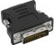 Переходник DVI-I - VGA Cablexpert A-DVI-VGA-BK, 29M/15F, черный, пакет