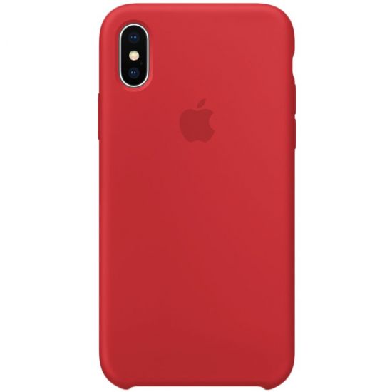 iPhone X Silicone Case - (PRODUCT)RED