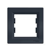 Рамка SE EPH5800171 Asfora 1 постовая антрацит