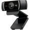 Веб-камера Logitech C922 Pro Stream (Full HD 1080p/30fps, 720p/60fps, автофокус, угол обзора 78°, стереомикрофон, лицензия XSplit на 3мес, кабель 1.5м, штатив)