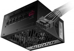 Блок питания MSI MPG A1000G PCIE5,  1000W, Active PFC, 80  GOLD, Full Modular, Поддержка видеокарт Nvidia® GeForce RTXTM серии 40, MPG A1000G PCIE5