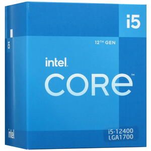 Процессор Intel Core i5-12400F Alder Lake (2500MHz, LGA1700, L3 18Mb), oem
