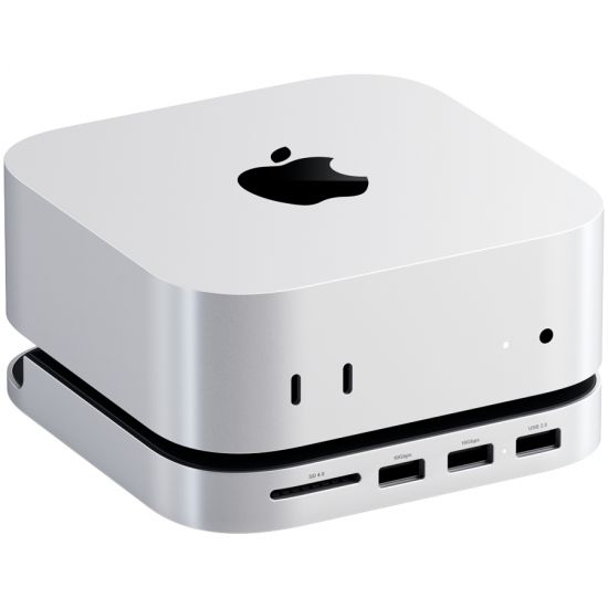 SATECHI Mac Mini M4 Stand & Hub with SSD Enclosure