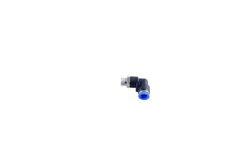 Фитинг угловой для пластиковых трубок 8мм с наружной резьбой 1/2" ROCKFORCE RF-SPL08-04 2291