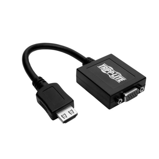 Конвертер (переходник) TrippLite HDMI to VGA with Audio Converter Cable Adapter for Ultrabook/Laptop/Desktop PC, (M/F), 6 in. (P131-06N)