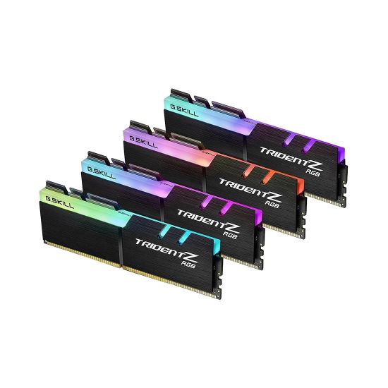 Комплект модулей памяти G.SKILL TridentZ RGB F4-3600C19Q-32GTZRB DDR4 32GB (Kit 4x8GB) 3600MHz Комплект модулей памяти G.SKILL TridentZ RGB F4-3600C19Q-32GTZRB DDR4 32GB (Kit 4x8GB) 3600MHz