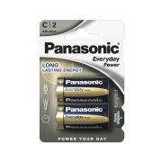 Батарейка щелочная PANASONIC Every Day Power C/2B