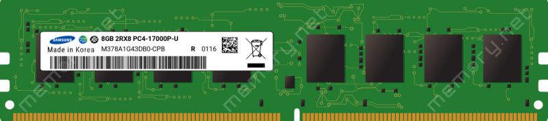 Оперативная память  8GB DDR4 2933MHz Samsung PC4-23400 1.2V, M378A1K43DB2-CVFD0