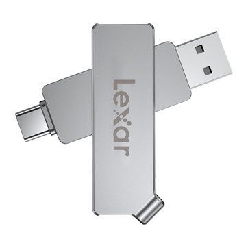 128GB Lexar Dual Type-C and Type-A USB 3.1 flash drive, up to 150MB/s read and 50MB/s write