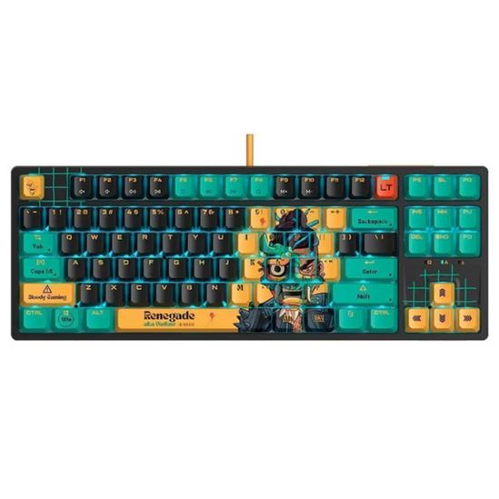 Клавиатура игровая Bloody AT87 Renegade Black Midnight SAVAGE