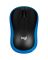 Мышь компьютерная  Mouse wireless LOGITECH M185, Blue