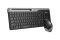 Клавиатура мышь беспроводная A4tech FB2535C-Smoky Grey
