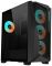 Компьютерный корпус GigaByte C301 GLASS V2, Без БП, 2xUSB3.0/Type-C, 4xARGB, Black, E-ATX