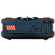 Клавиатура игровая Bloody B328-Black <LED, USB, 8-механических кнопок с оптическими переключателями>